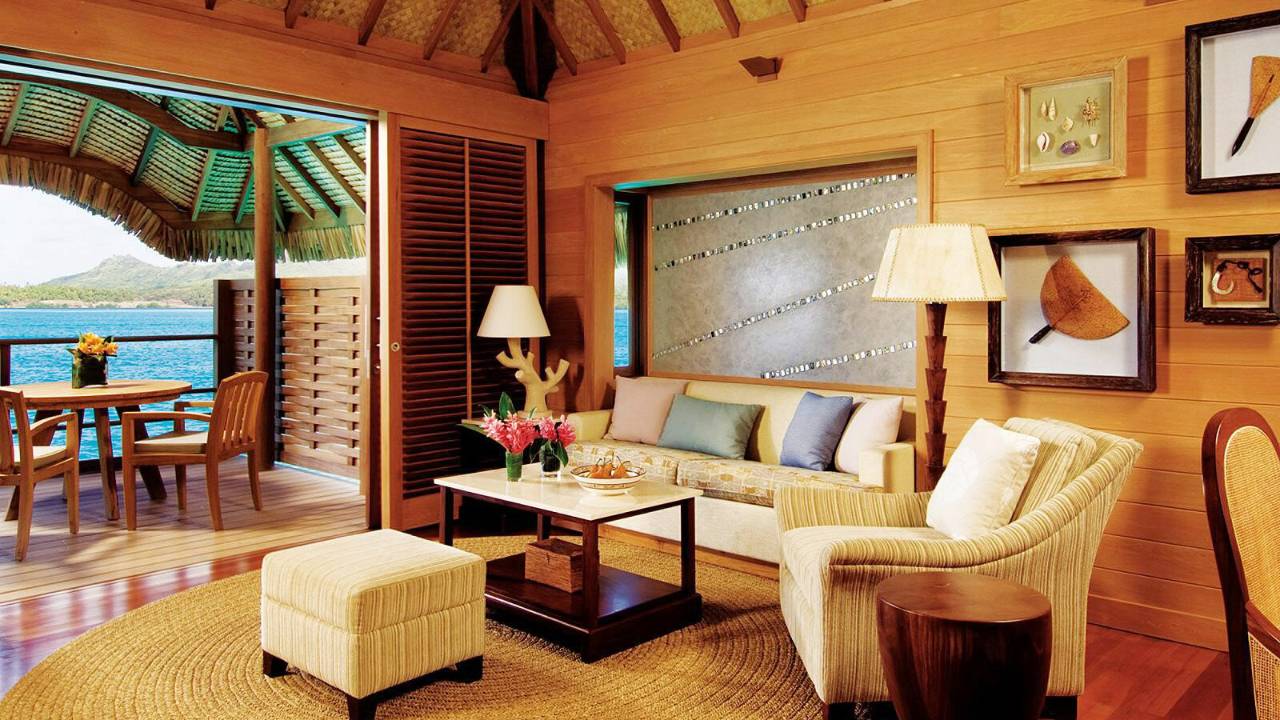 Two-Bedroom Herenui Overwater Bungalow Suite